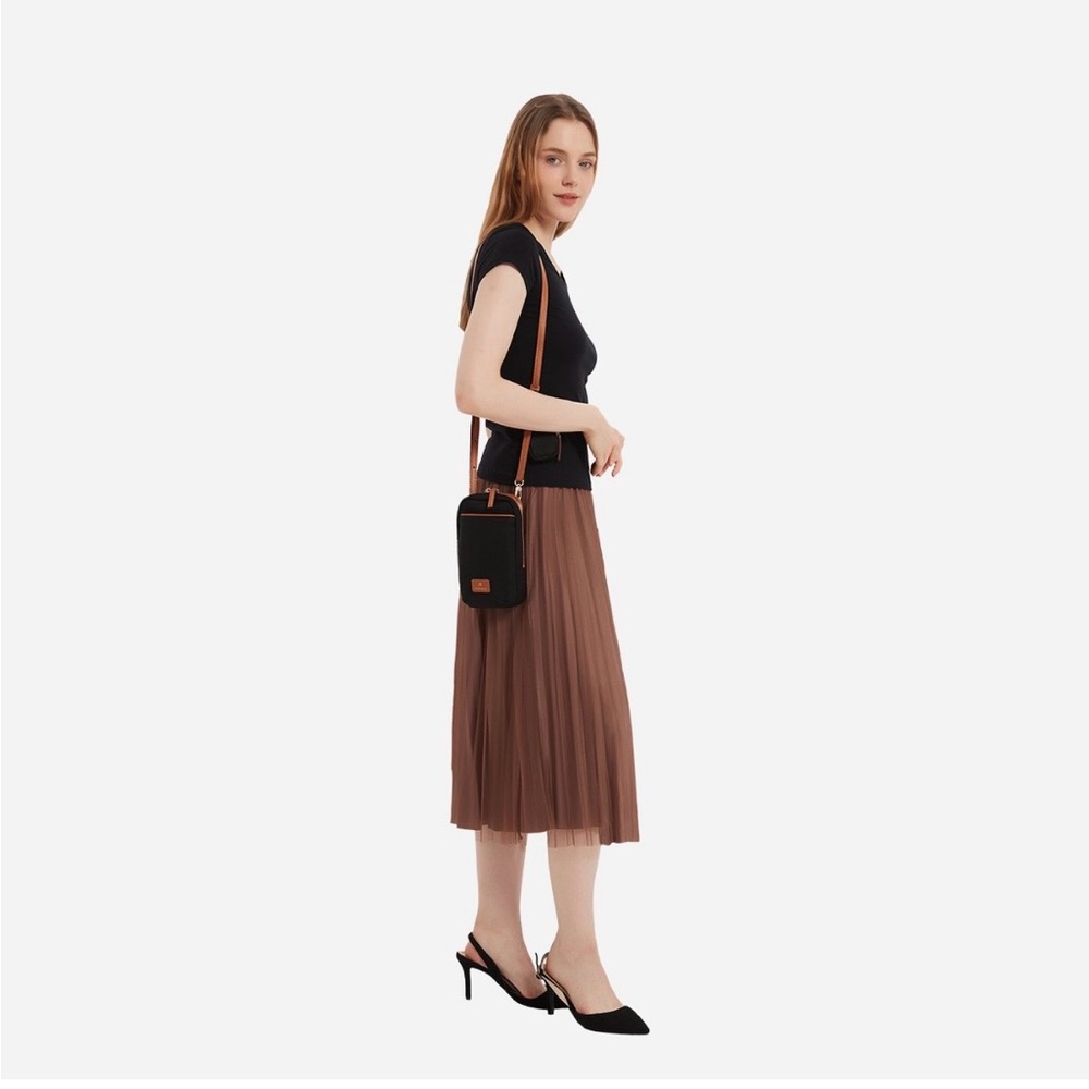 NORDACE Siena Nexus Phone Crossbody Bag Black NWT - Picture 6 of 9